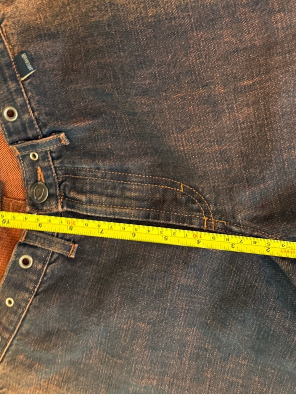 RARE 🔥 Just Cavalli 2003 Low Rise Bat Acid Wash Jeans - Picture 8 of 15